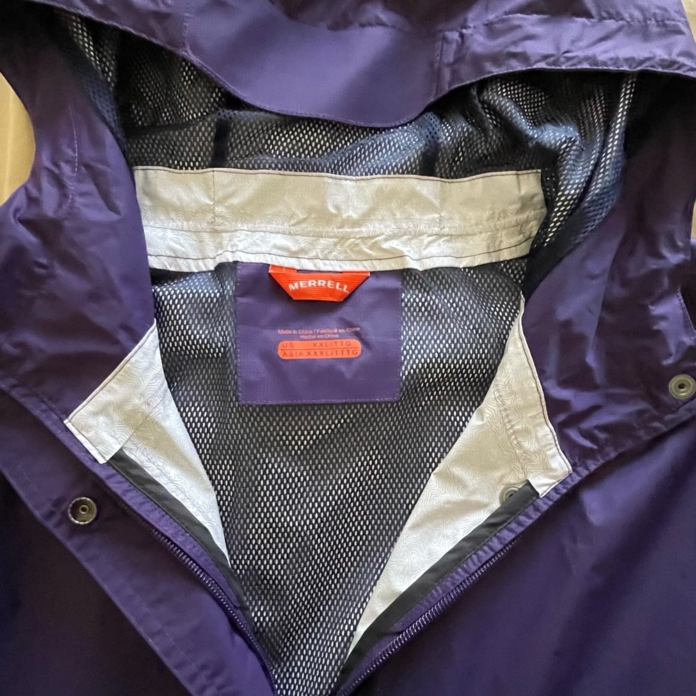 Merrell Deep Purple Rain Jacket - Picture 2 of 10